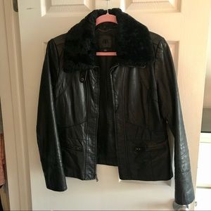 Banana Republic leather jacket